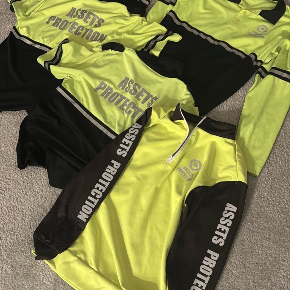 Target Assets Protection Quarter Zip and Shirts (SM)